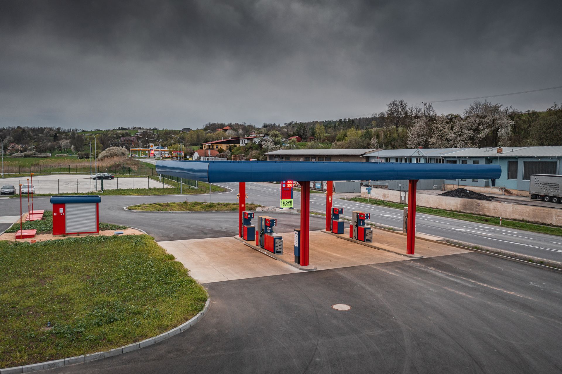 Foto čerpací stanice